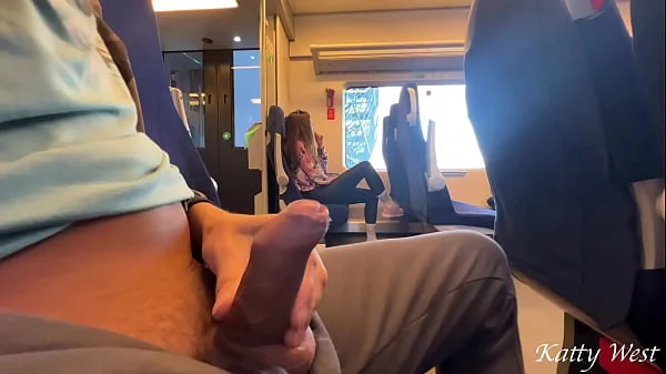 A stranger showed me his dick on the train and I sucked in public