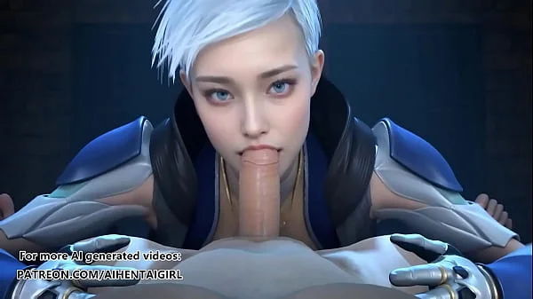 Mortal Kombat Frost Deepthroat Blowjob Uncensored Hentai AI Generated