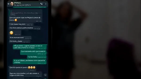 Whatsapp Con Mi Prima Se pone Caliente y termina en mi cuarto   VIDEO
